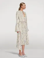Wrap Dress Floral Print