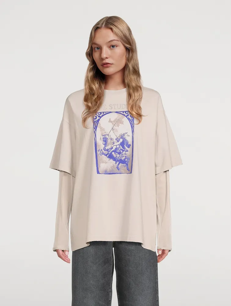 Layered Graphic T-Shirt