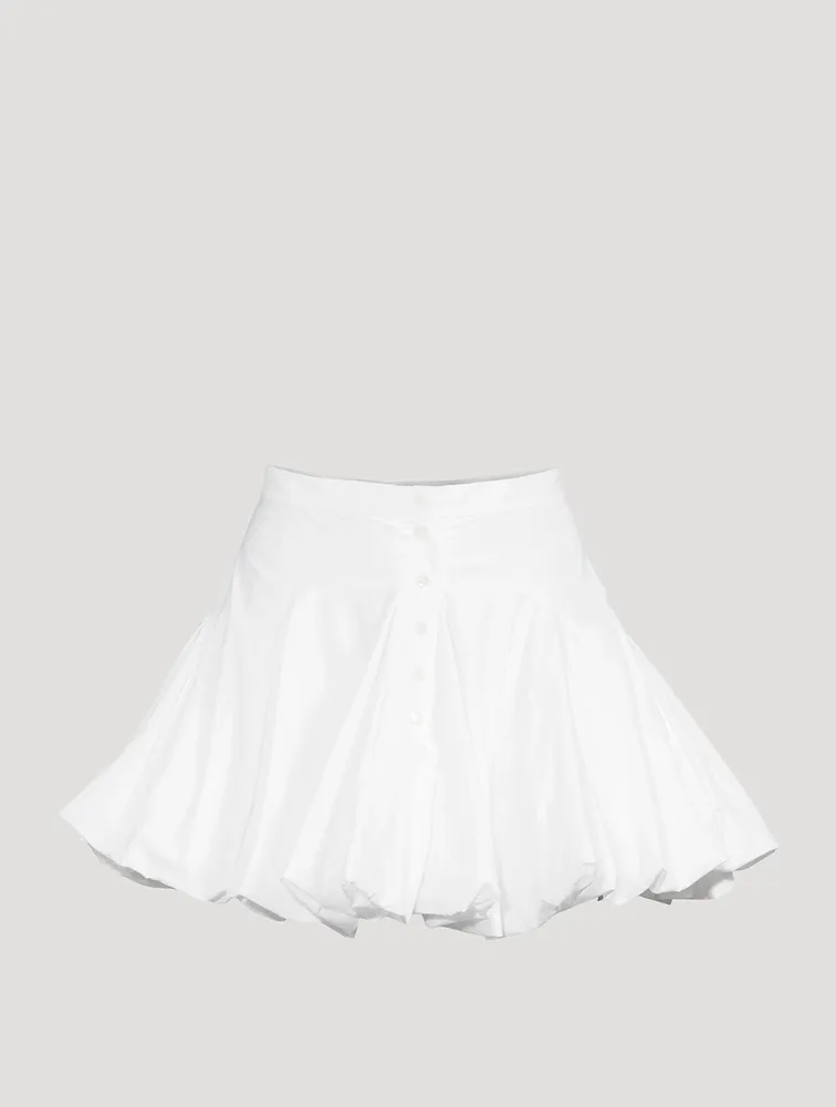 Poplin Bubble Skirt