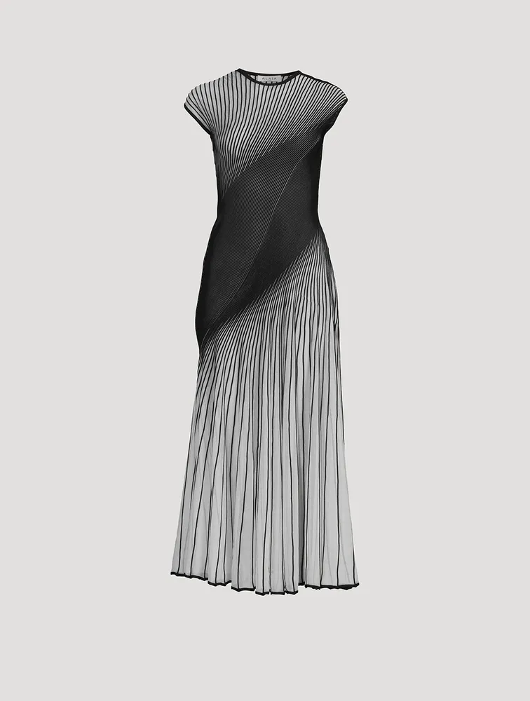 Twisted Table Midi Dress