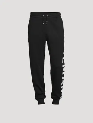 Cotton Sweatpants With Side Logo