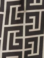 Bermuda Shorts Monogram Print