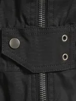 Heavy Cotton Poplin Flightsuit