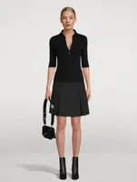 Ribbed Polo Shirt