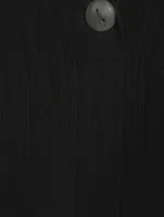 Ribbed Polo Shirt