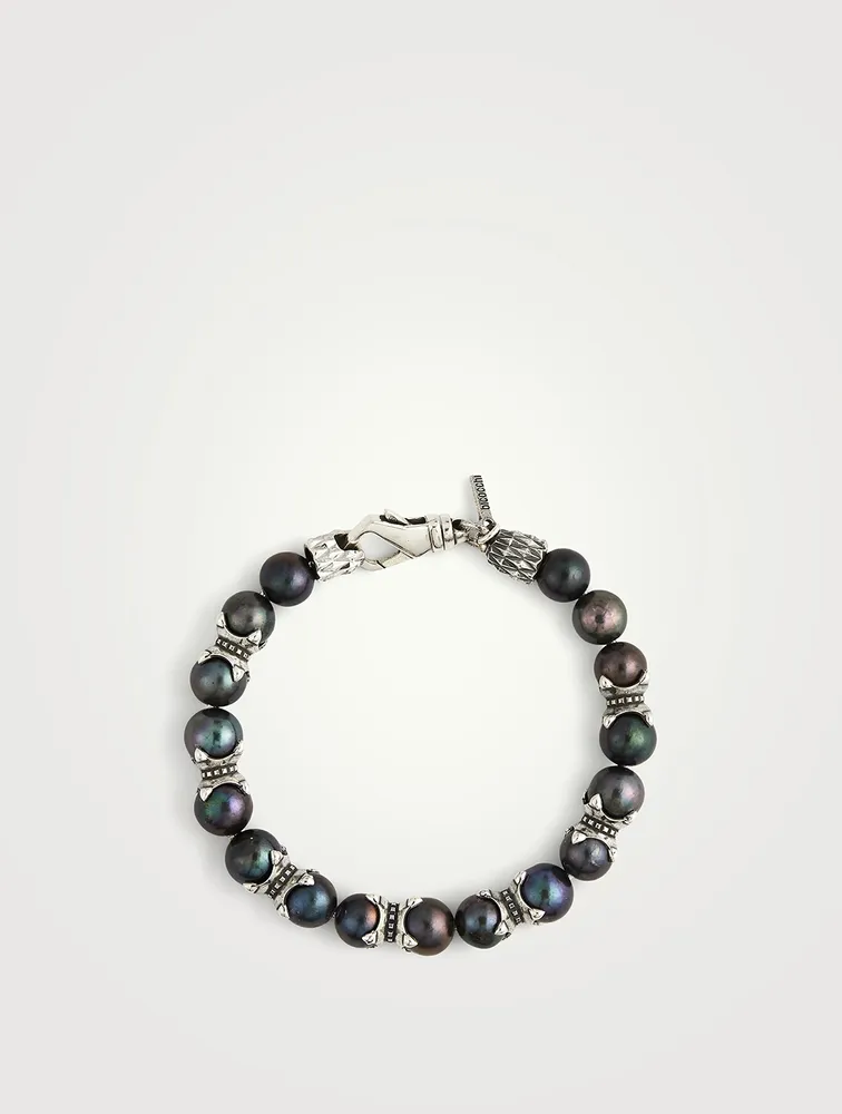 Claw Pearl Bracelet