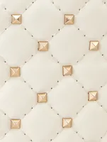 Small Rockstud Spike Leather Shoulder Bag