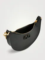 Mini VLOGO Leather Shoulder Bag