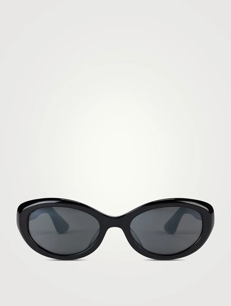Oliver Peoples x Khaite 1969C Oval Sunglasses