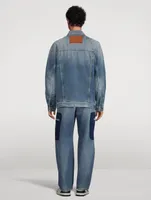 Reserve Dye Loose Denim Jacket