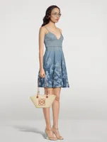 Loewe x Paula’s Ibiza Fish Denim Mini Dress