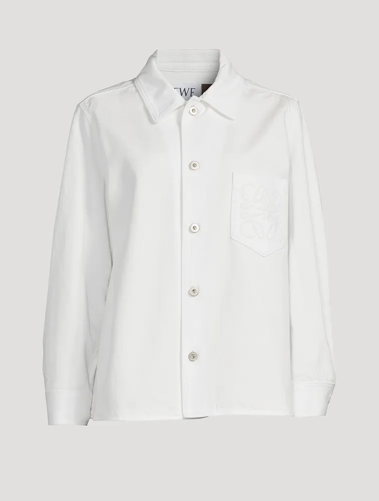 Anagram Denim Overshirt