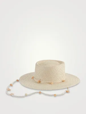 Seashells Boater Hat