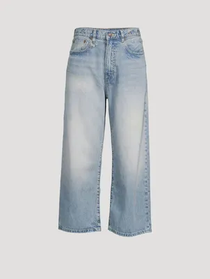 D'Arcy Wide-Leg Ankle Jeans