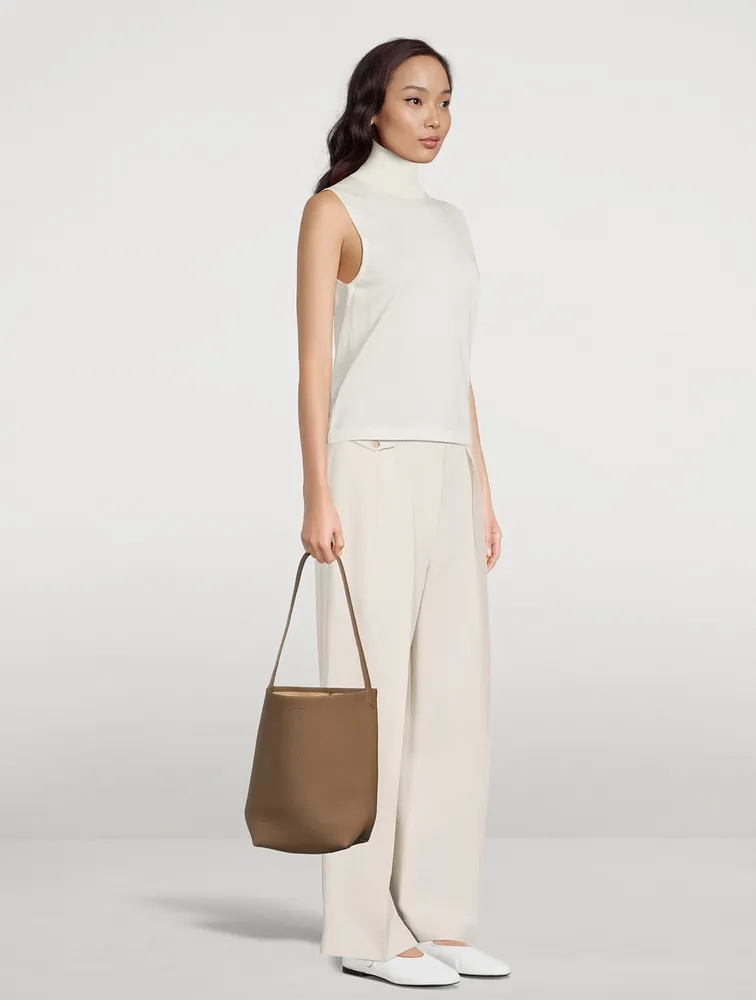 Medium Park Leather Tote Bag