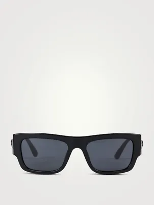 Medusa Biggie Rectangular Sunglasses
