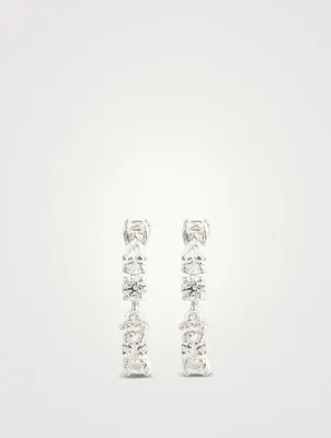 Tennis Deluxe Crystal Ear Cuffs