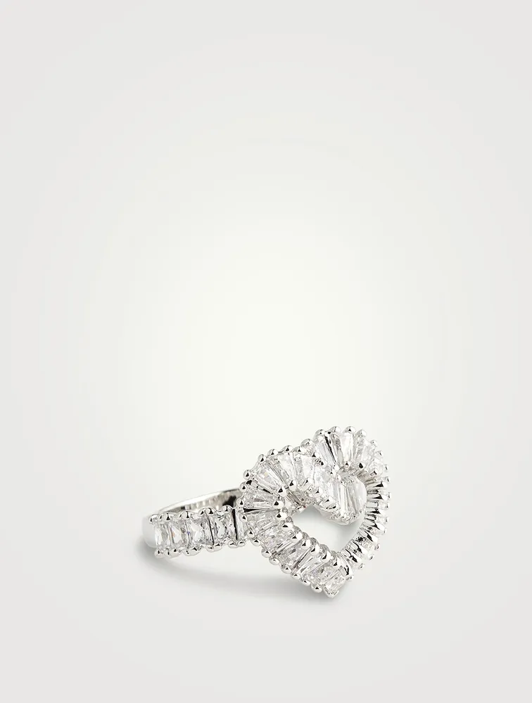 Matrix Crystal Cocktail Ring