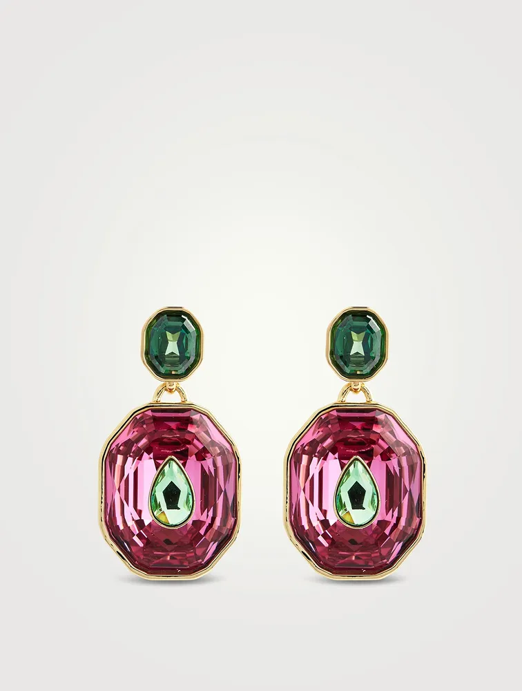 Chroma Swarovski Drop Earrings