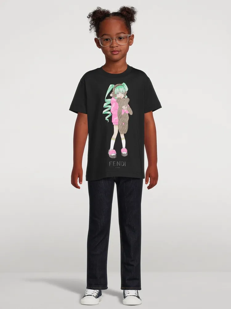 Kids Cotton Graphic T-Shirt