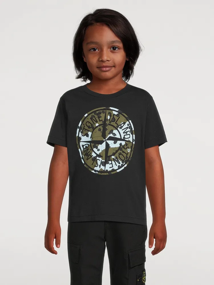 Camo Compass Cotton T-Shirt