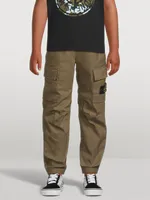 Cotton-Blend Cargo Pants