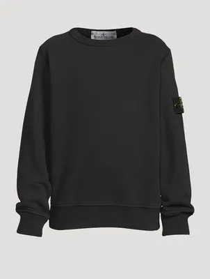 Cotton Sweatshirt With Badge