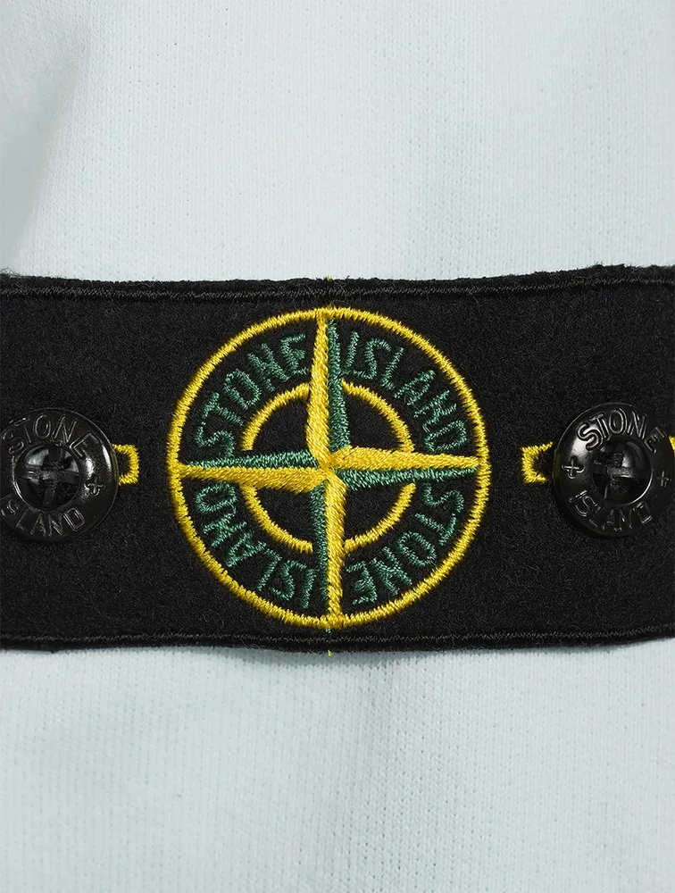 Cotton Hoodie With Badge