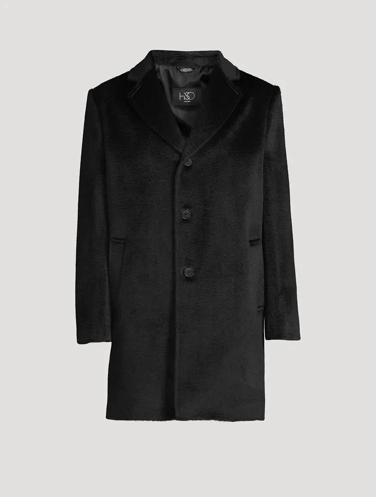 Alpaca And Wool Coat