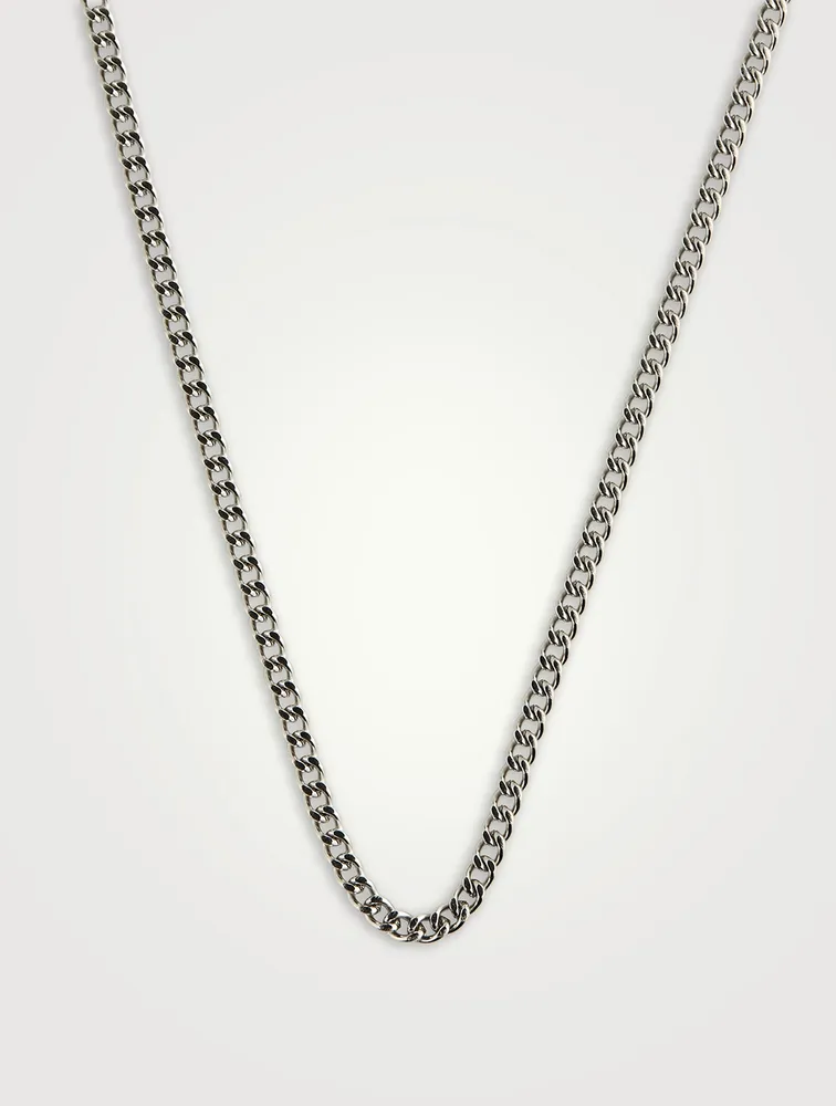3mm Stainless Steel Cuban Chain Necklace