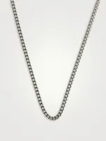 3mm Stainless Steel Cuban Chain Necklace