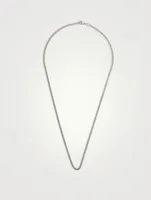 3mm Stainless Steel Cuban Chain Necklace