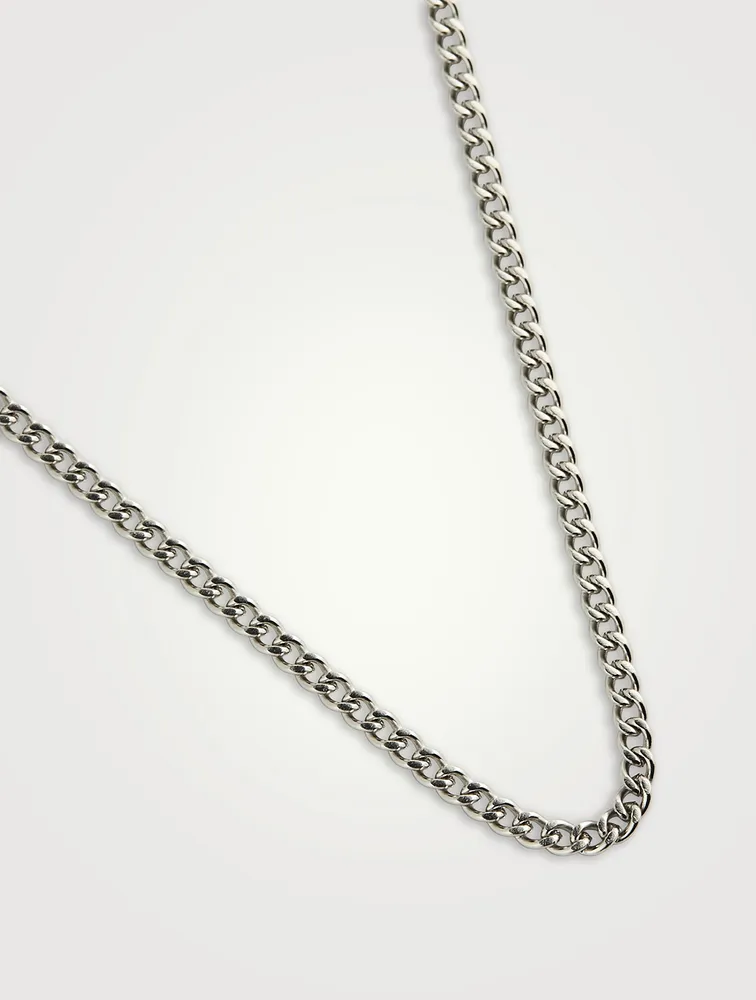 3mm Stainless Steel Cuban Chain Necklace