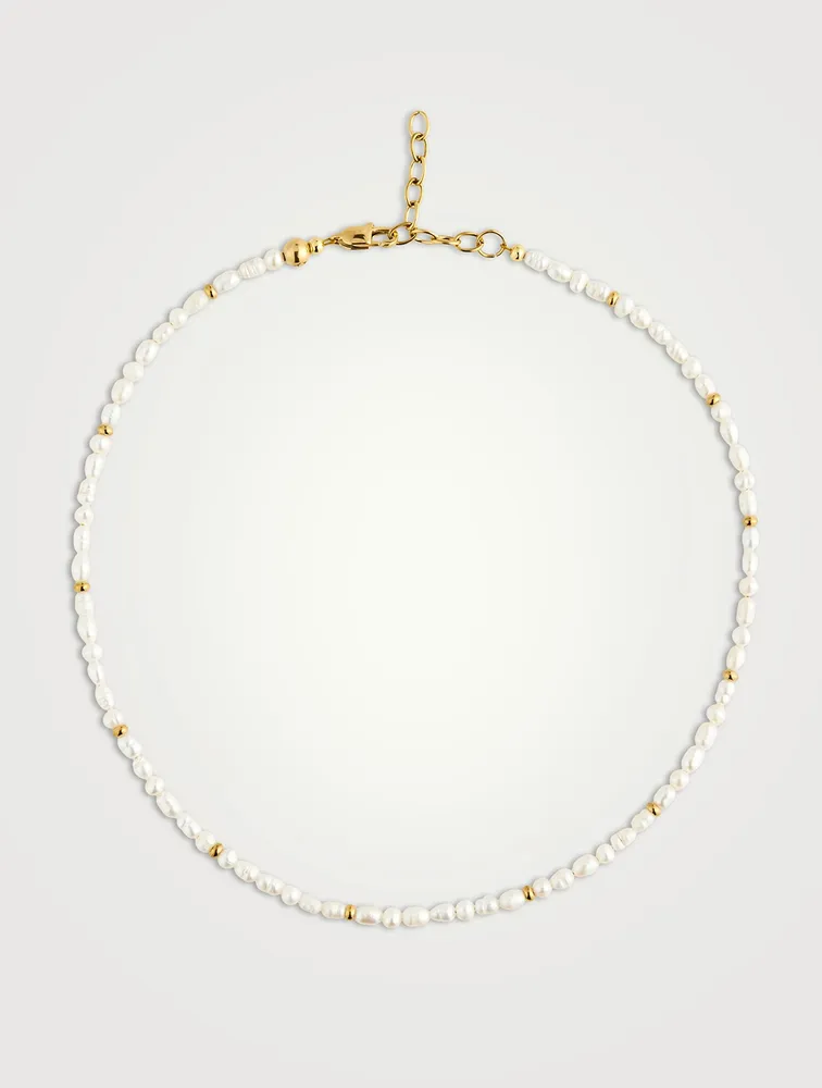 Mini Pearl Choker Necklace