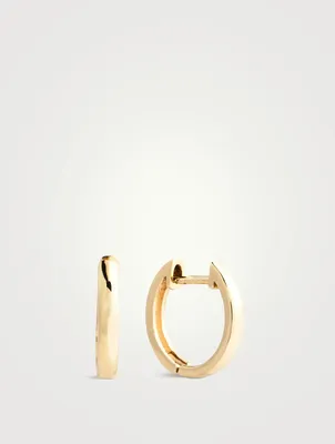Classique 14K Gold Mini Huggie Hoop Earrings