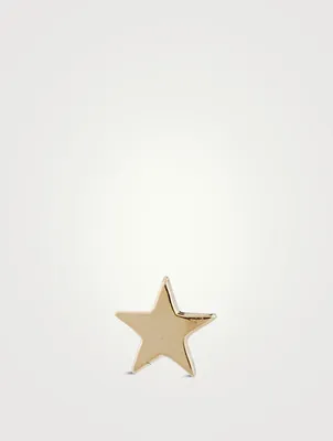 Jac+Jo 14K Gold Icon Star Stud Earring