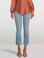 The Dazzler Straight Cropped Jeans