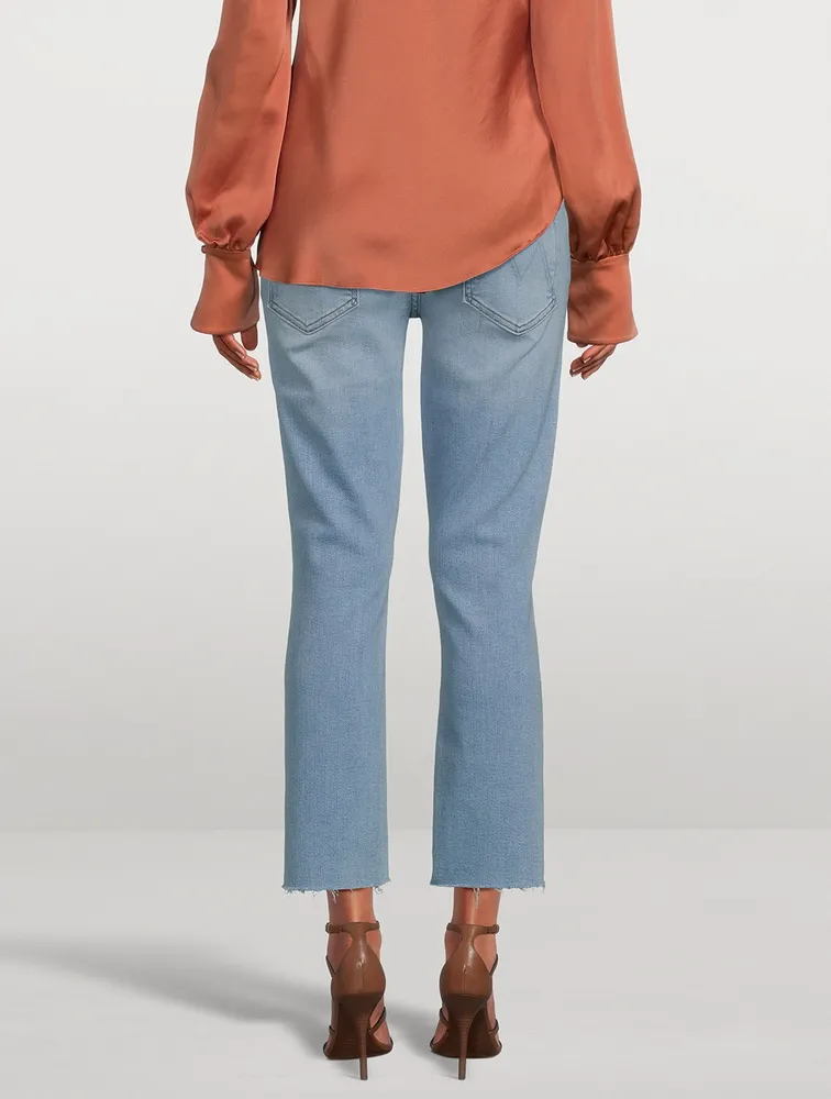 The Dazzler Straight Cropped Jeans