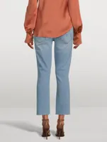 The Dazzler Straight Cropped Jeans