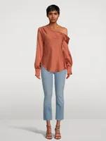 The Dazzler Straight Cropped Jeans