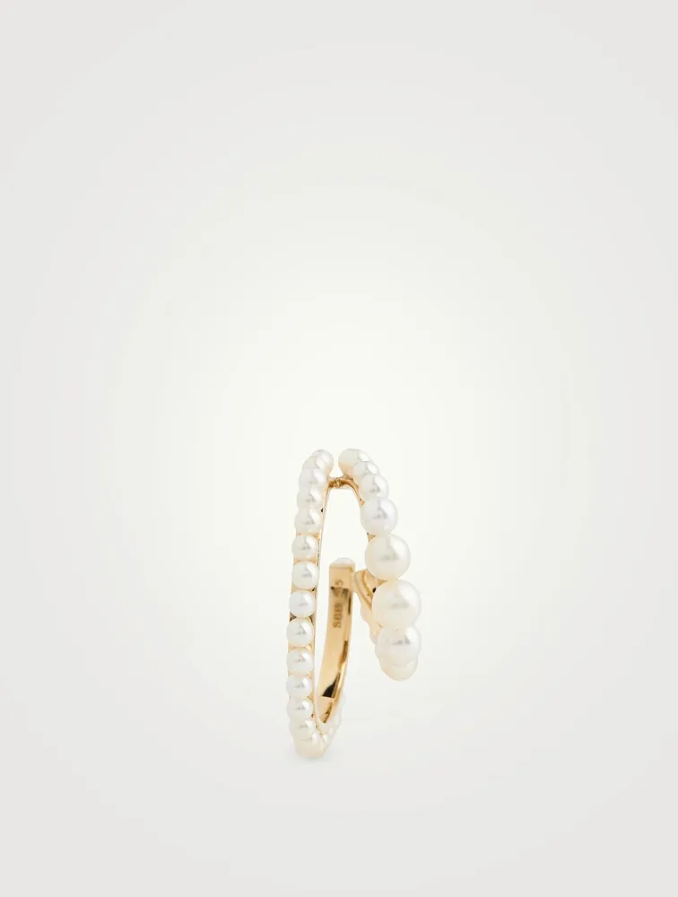 Petite Boucle Perle Left Earring