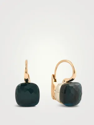Nudo Classic Earrings With London Blue Topaz