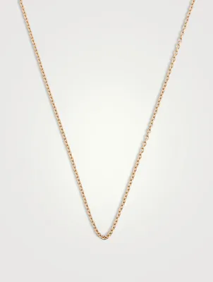 Wulu 16-Inch 18K Rose Gold Chain