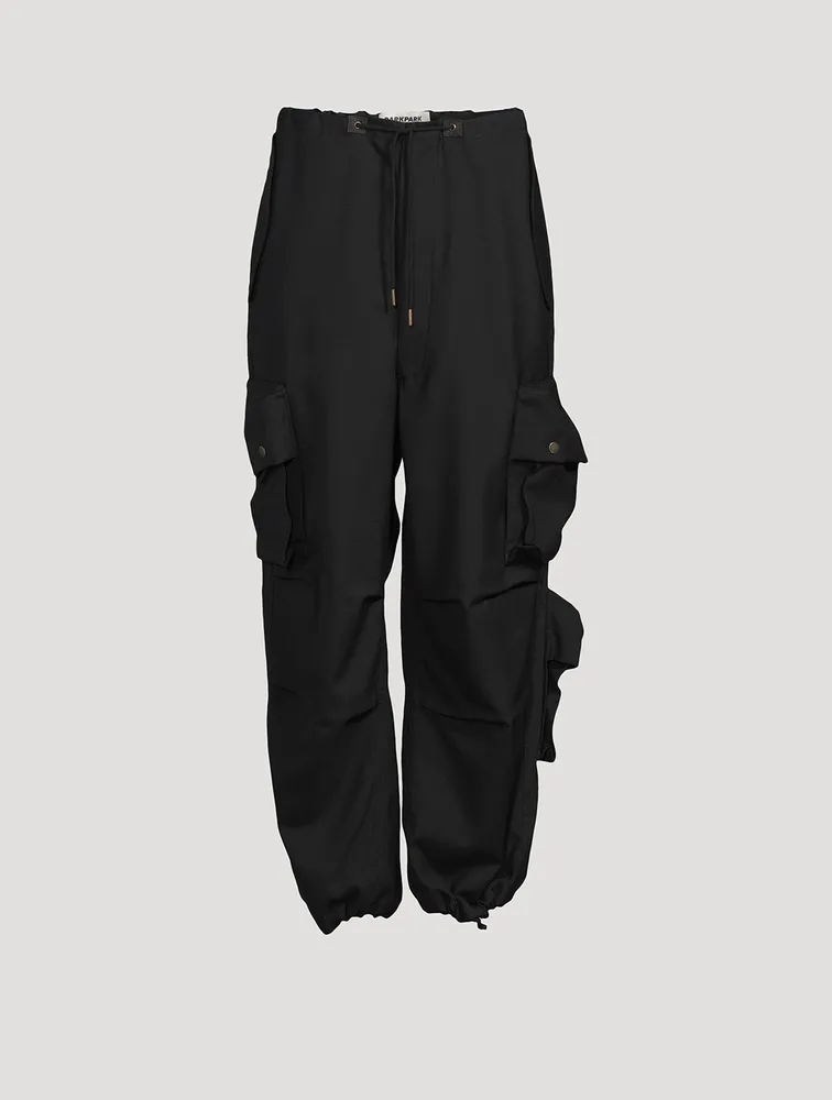 Blair Virgin Wool Twill Cargo Pants