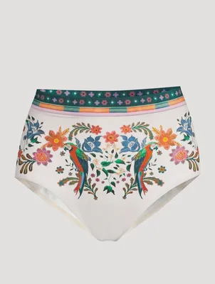 Ginger High-Waisted Bikini Bottom