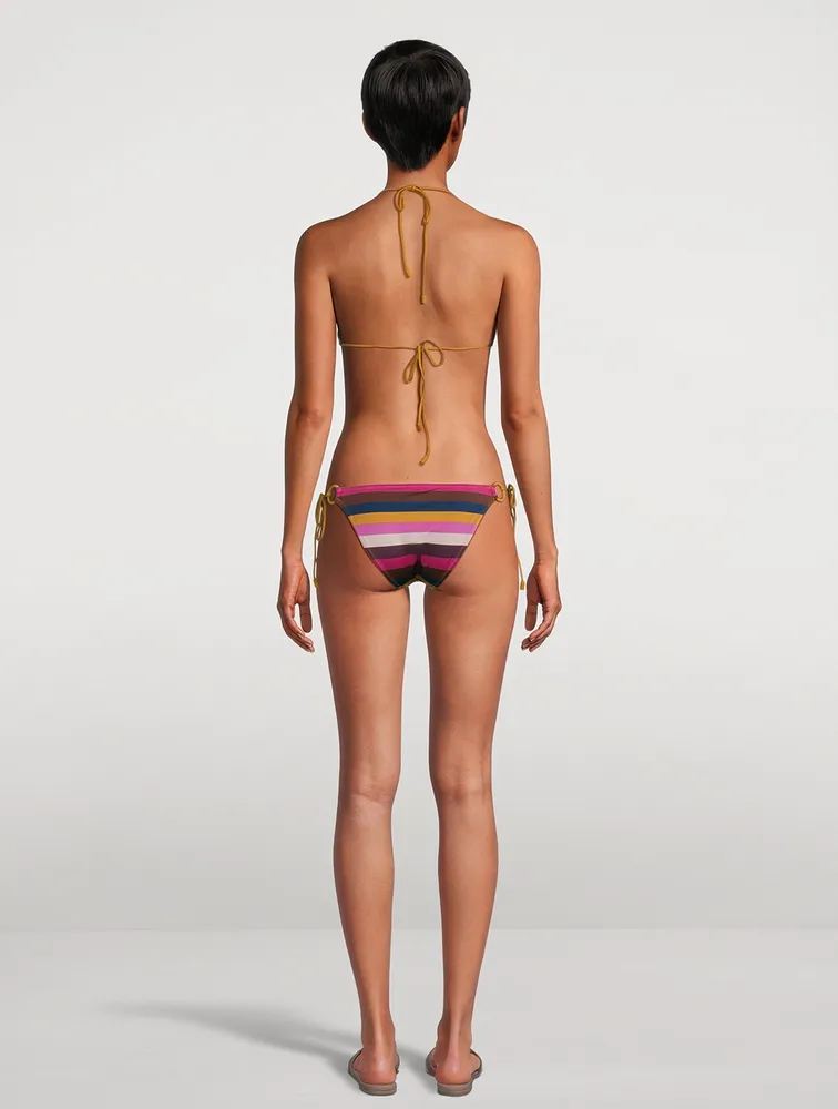 Ginger Bikini Set Stripe Print