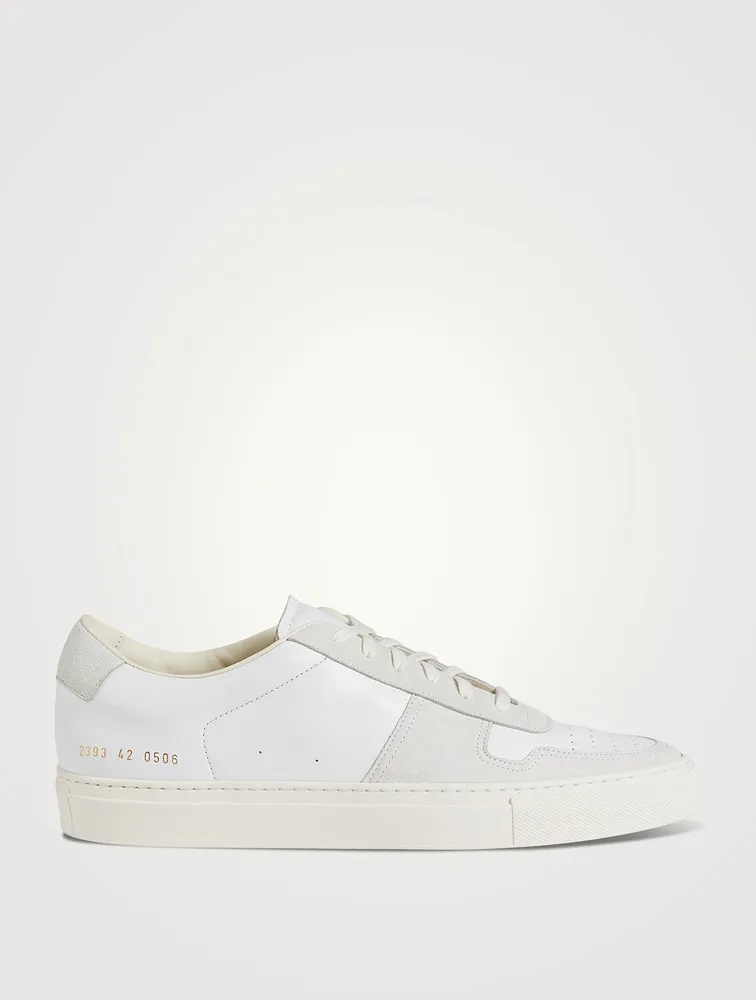 Bball Duo Leather And Suede Sneakers
