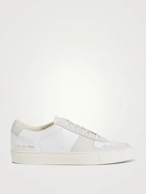 Bball Duo Leather And Suede Sneakers