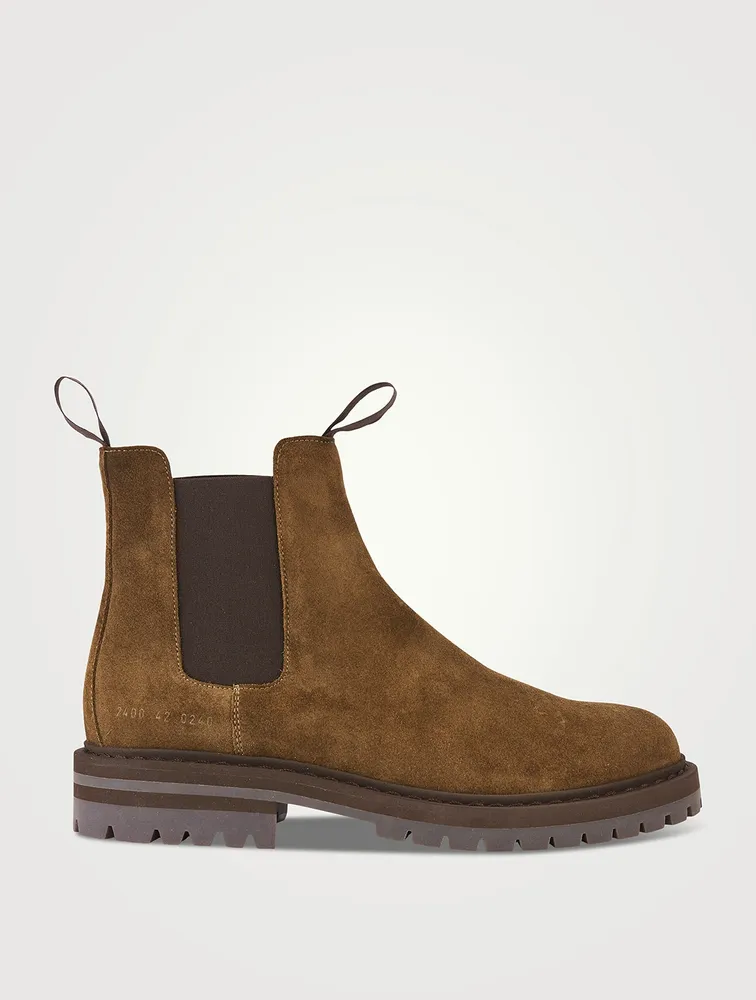 Suede Chelsea Boots