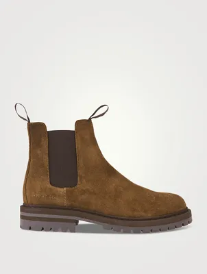 Suede Chelsea Boots